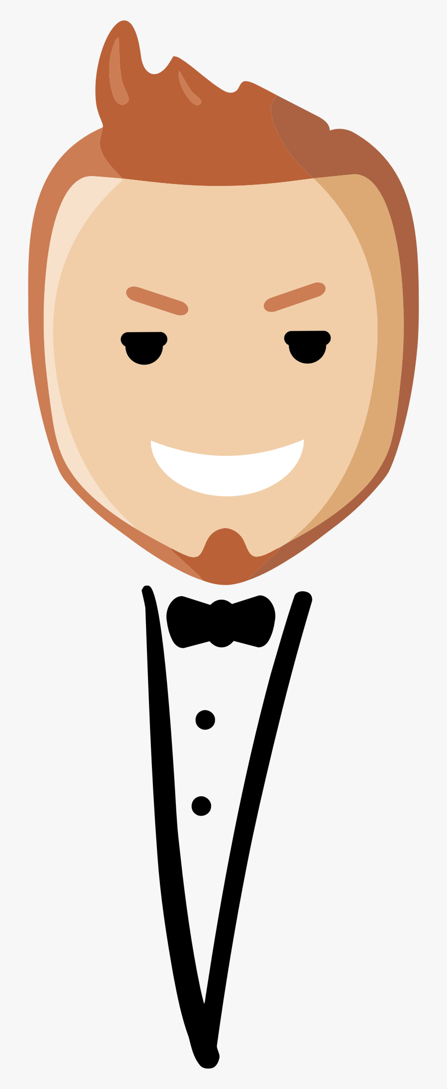 Tuxedo Man Clip Arts - Ведущий На Праздник, Transparent Clipart