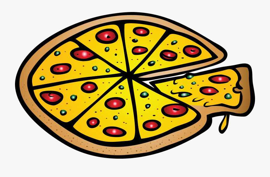 Pizza Clip Art Clipart Photo Niceclipart Transparent - Pizza Clipart, Transparent Clipart