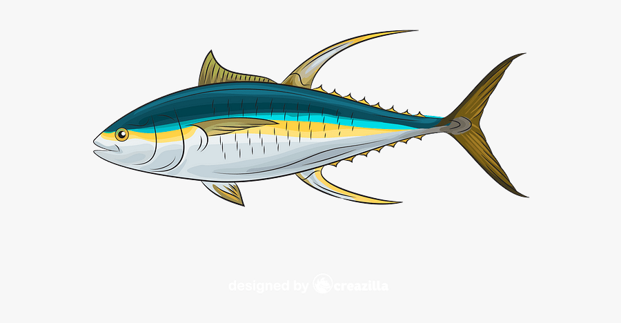 Atlantic Bluefin Tuna, Transparent Clipart