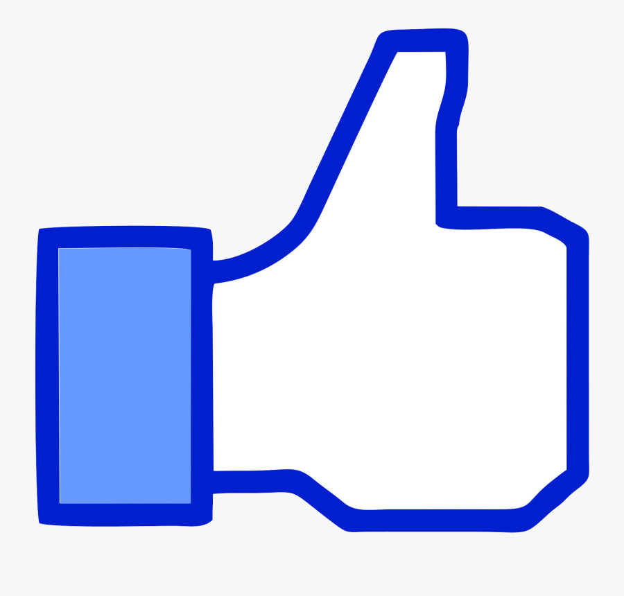 Goodbye To Likes - Like Icon Facebook Vector, Transparent Clipart