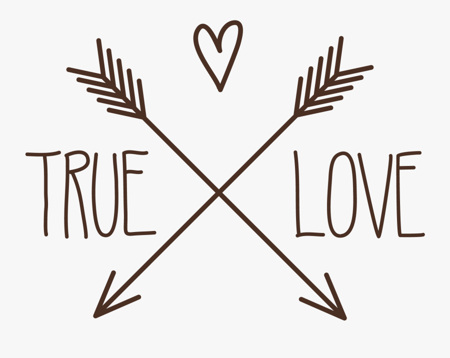 There Soon After They Began Playing On The Same Social - True Love Arrow And Heart, Transparent Clipart