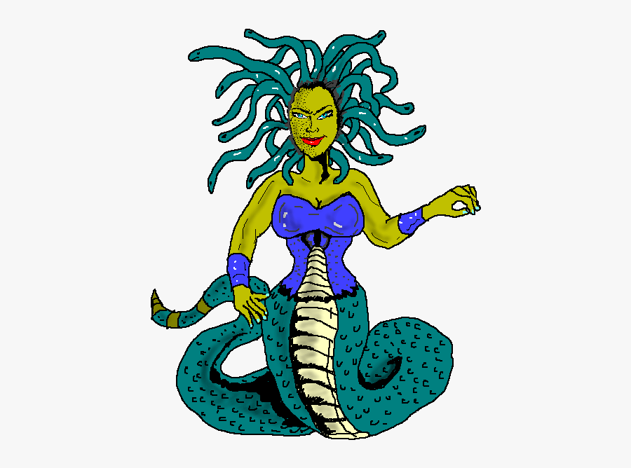 Halloween - Werewolf - Clipart - Medusa Clip Art, Transparent Clipart