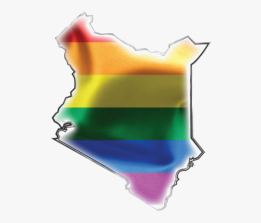 Kenya Lgbt Map - Flag, Transparent Clipart