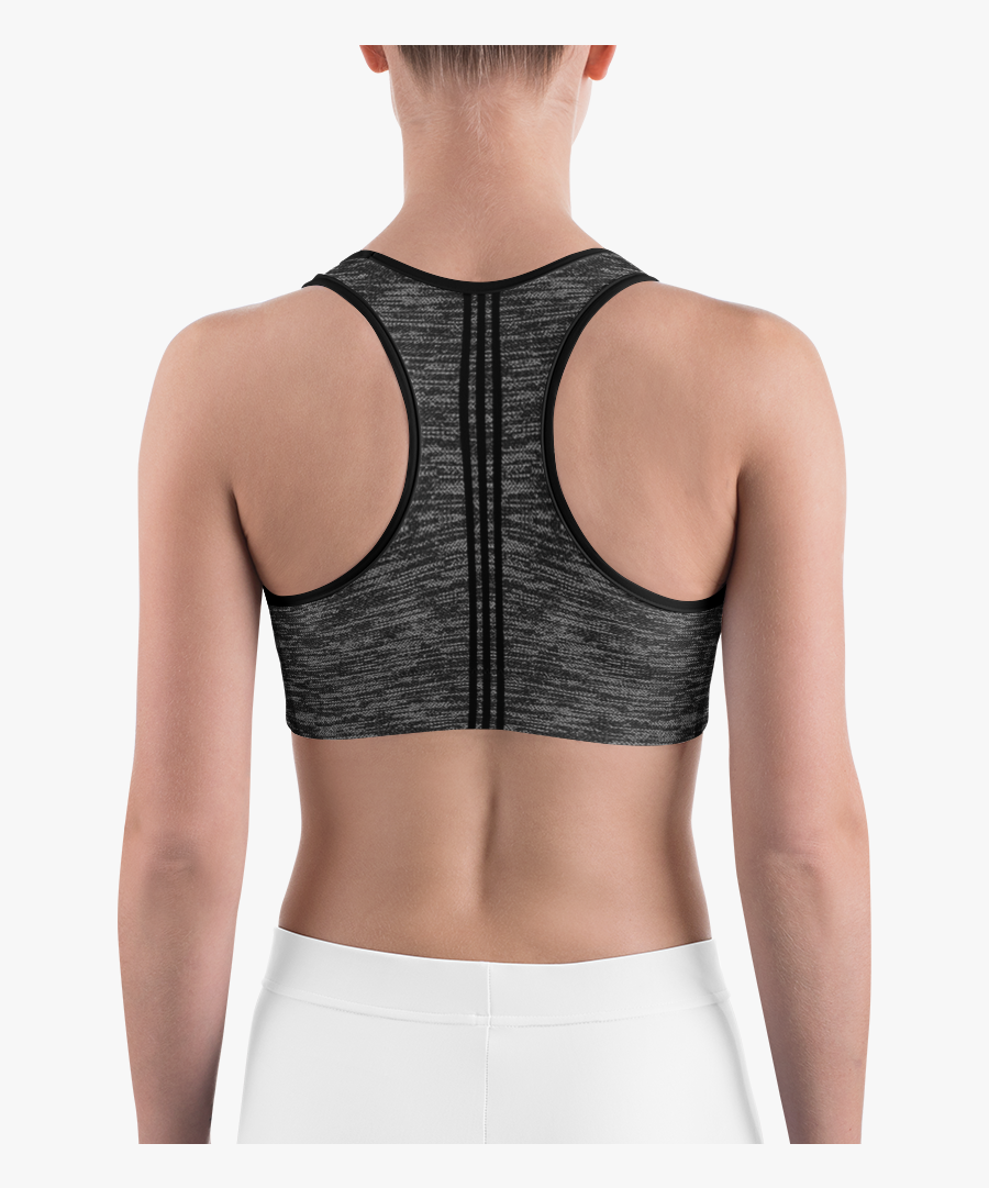 Hd Racing Stripe Active Top - Sports Bra, Transparent Clipart