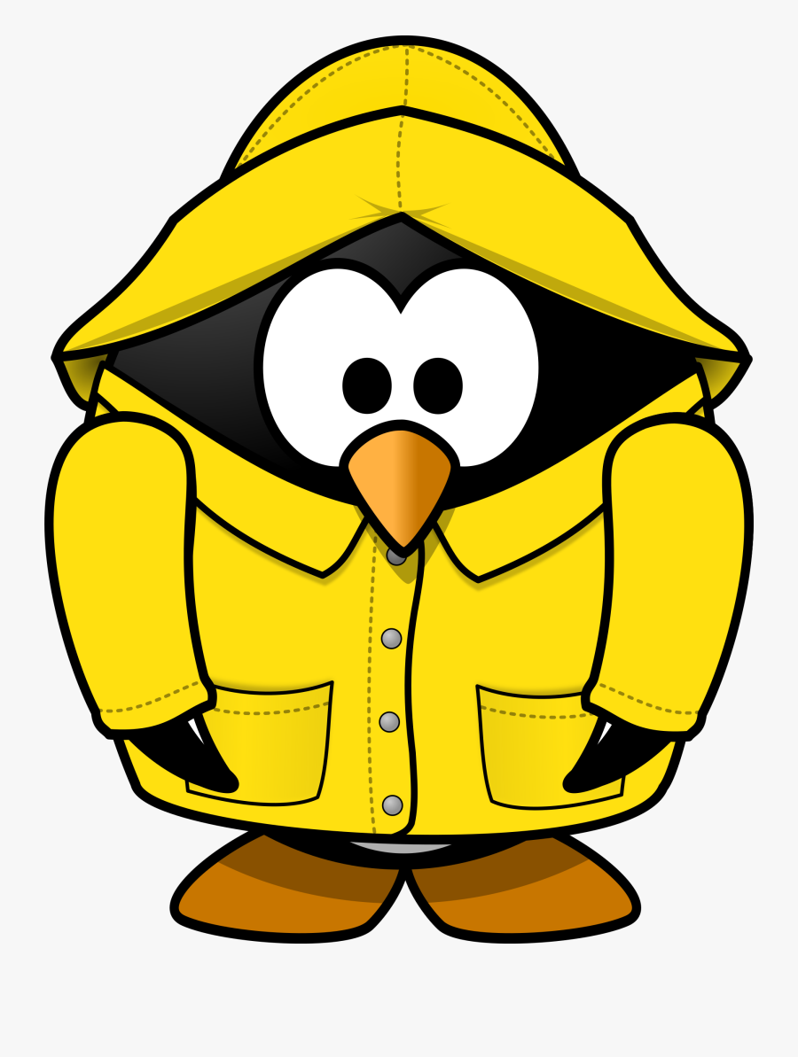 Clipart - - Rain Jacket Clip Art, Transparent Clipart