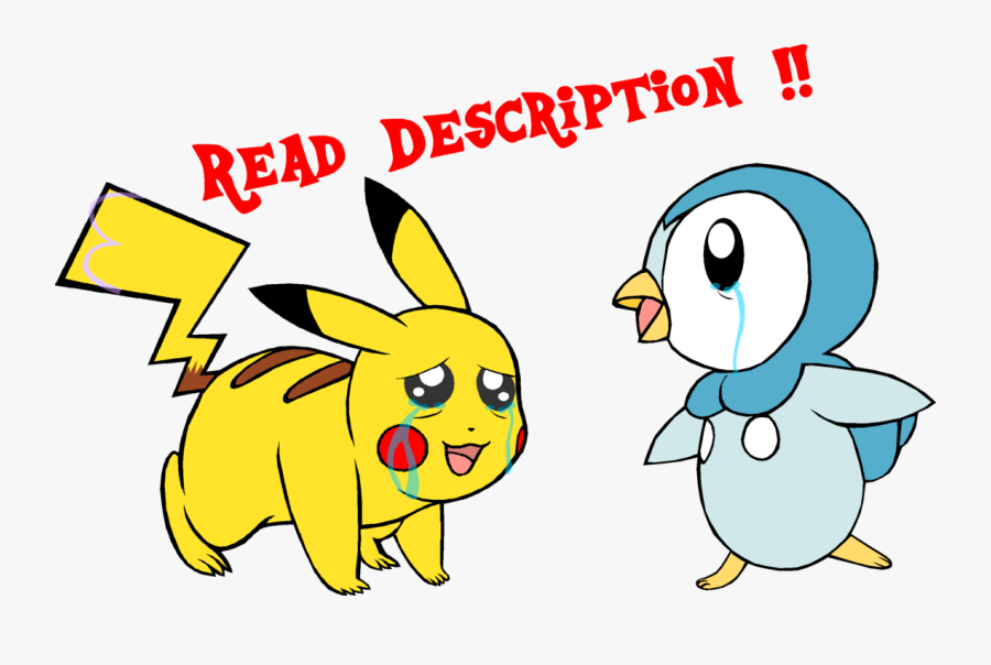 Piplup X Pikachu, Transparent Clipart