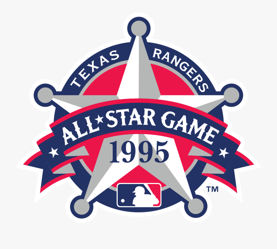 Clip Art Free Stock Baseball Clip Home Run - 1995 Mlb All Star Game Logo, Transparent Clipart