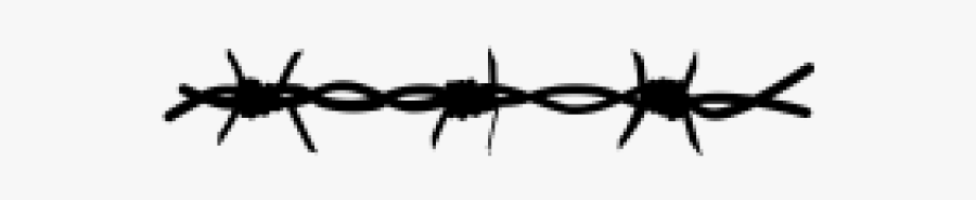 Barb Wire - Barbed Wire Straight Transparent Background, Transparent Clipart