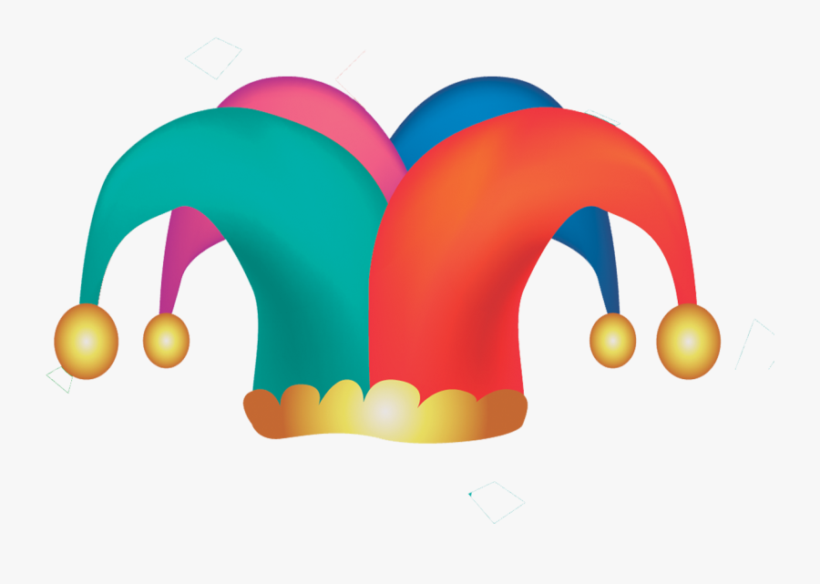 Clown Circus Hat Clip Art - Clown Hat Png, Transparent Clipart