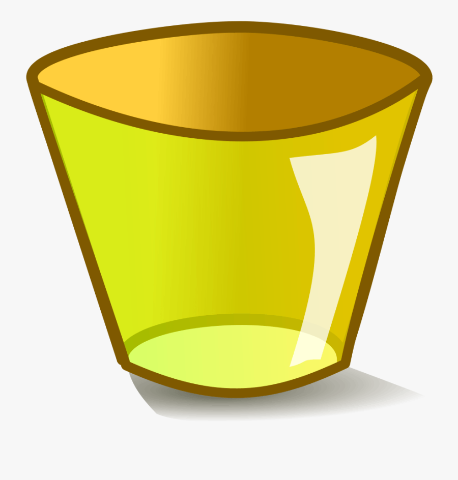 Trash Can Sign - Cartoon Shot Glass Png, Transparent Clipart