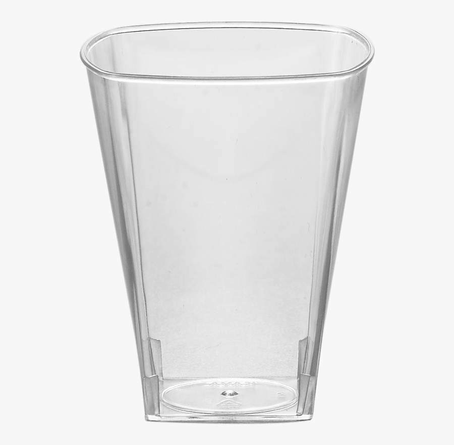 2oz Square Shot Glasses Clear Plastic Disposable Cups- - Transparent Background Shot Glass Png, Transparent Clipart