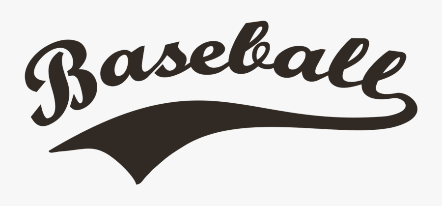 Baseball Tail Png - Baseball Word Clip Art, Transparent Clipart