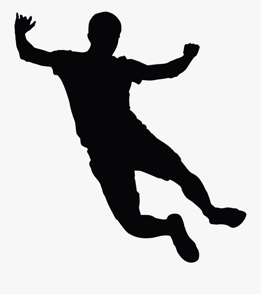 Silhouette Urban Jump Trampoline Amp Rainforest Park - Person Jumping Silhouette Png, Transparent Clipart