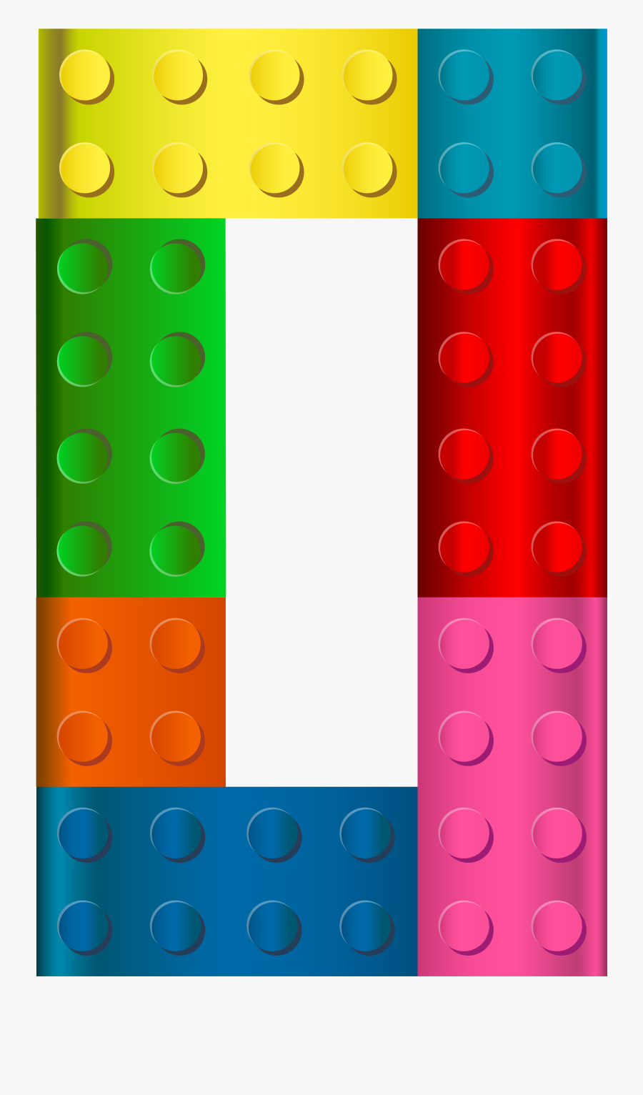 Clipart Of Keywords, Block Number And Brick Border - Circle, Transparent Clipart