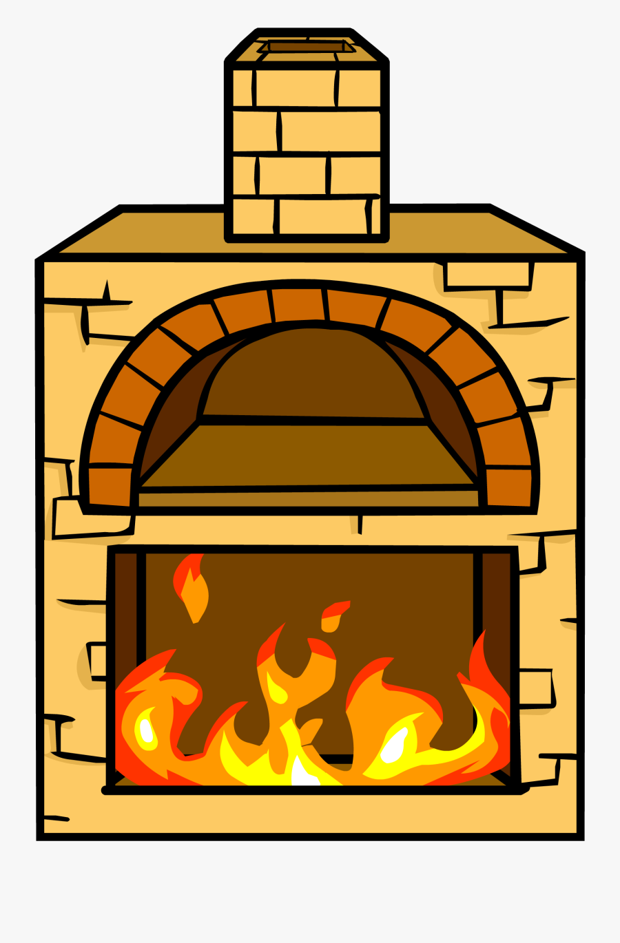 Fire Clipart Brick Oven - Free Pizza Oven Clipart, Transparent Clipart