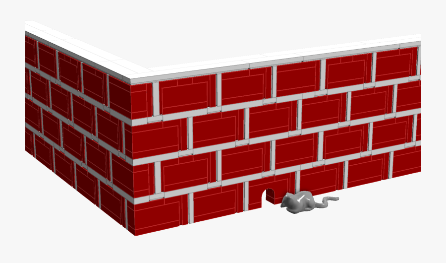 Transparent Brick Masonry Clipart - Brick Masonry Half Red Brick Wall Clipart, Transparent Clipart