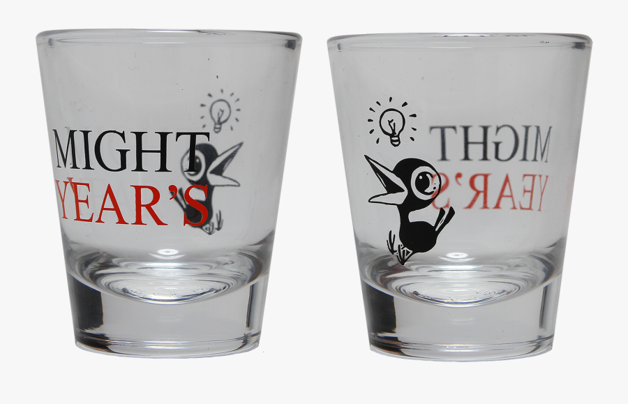 New Year"s Countdown Shot Glass Set - Pint Glass, Transparent Clipart
