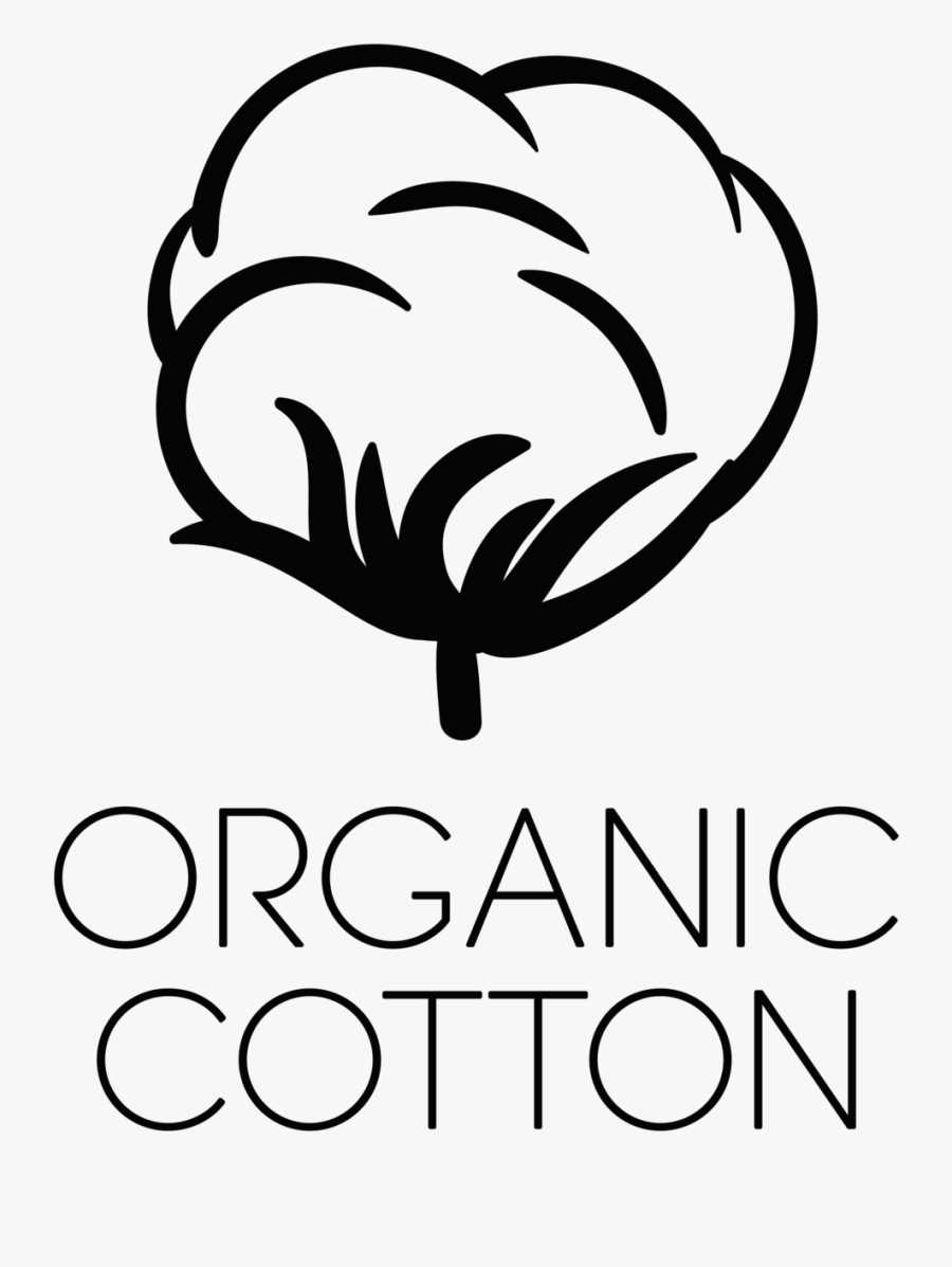 Cotton Clipart , Png Download - Organic Cotton Symbol, Transparent Clipart