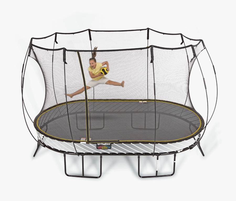 Springfree Oval Trampoline, Transparent Clipart