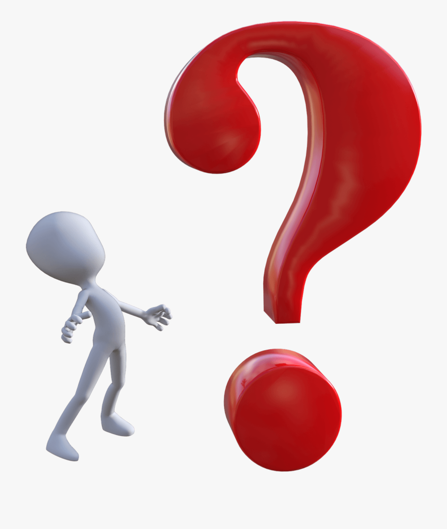 When Are You Going To Work Full - Think Questions, Transparent Clipart