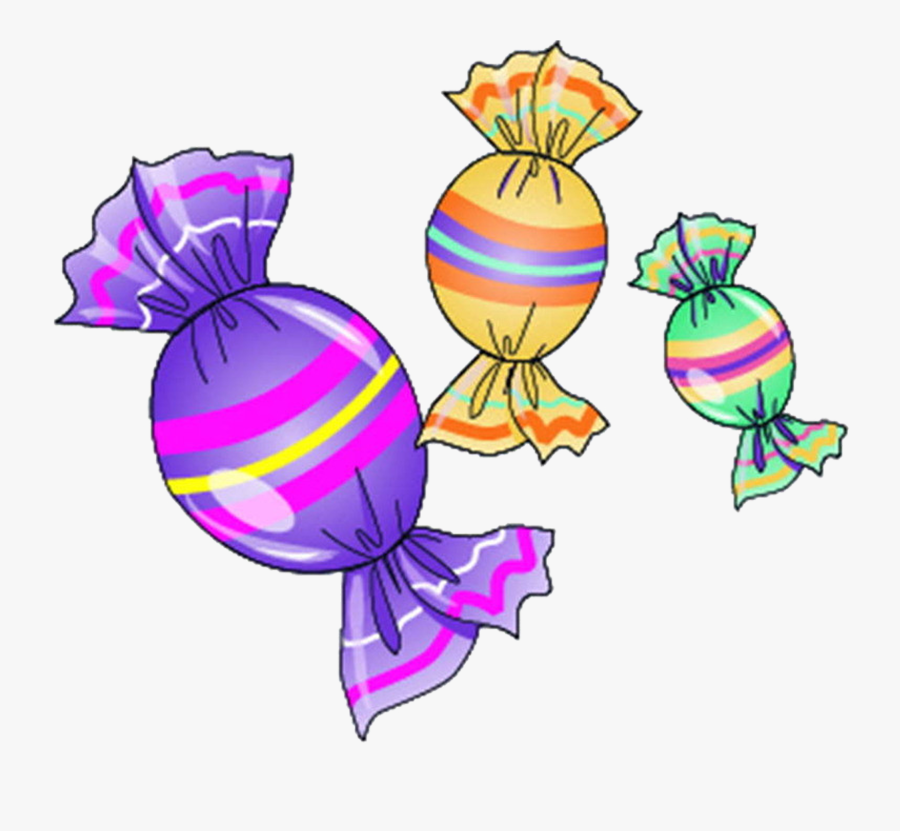 Candy Cartoon Clip Art, Transparent Clipart