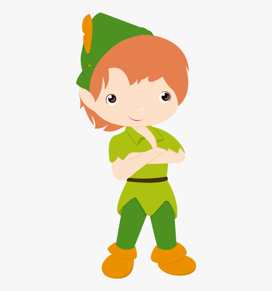 Say Hello - Peter Pan Cute Png, Transparent Clipart