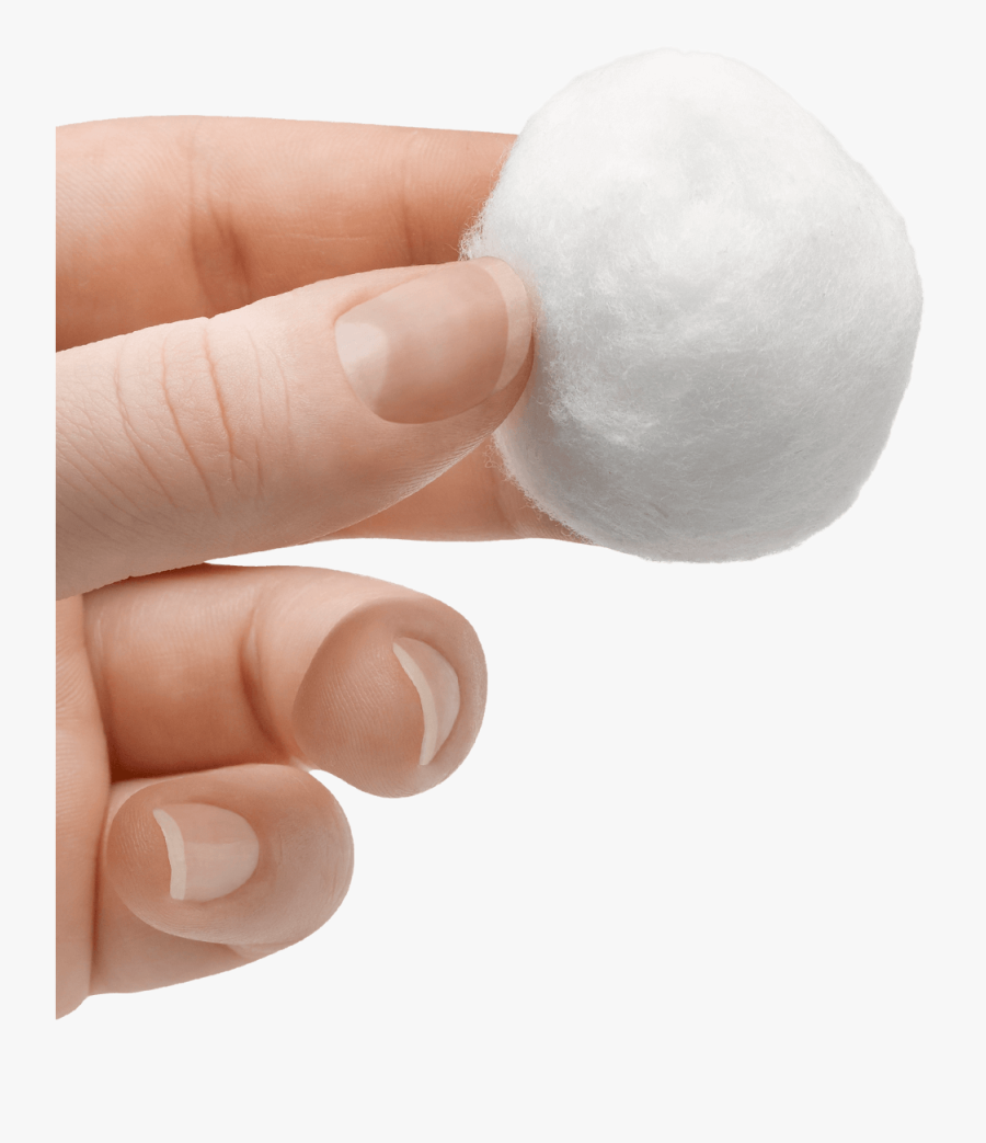 Clip Art Png Image Purepng Free - Cotton Ball In Hand, Transparent Clipart