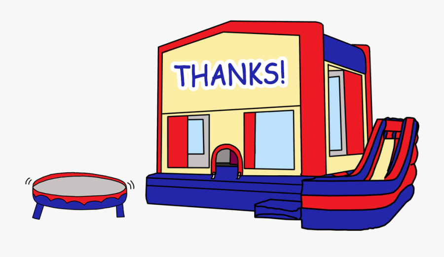 Kids Bounce House Party - Bounce House Invitations, Transparent Clipart