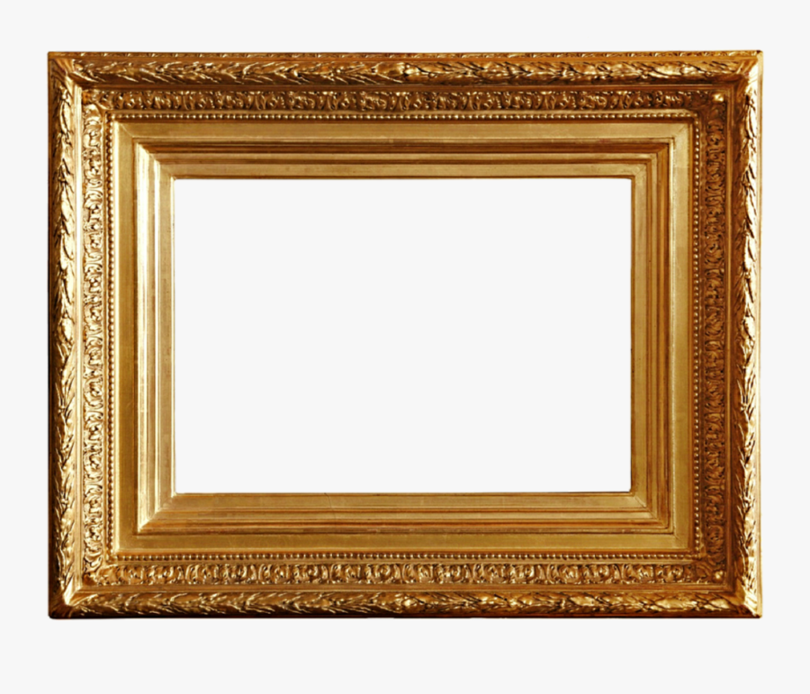 Gold Antique Frame 10 By Jean - Square Gold Picture Frame Png, Transparent Clipart