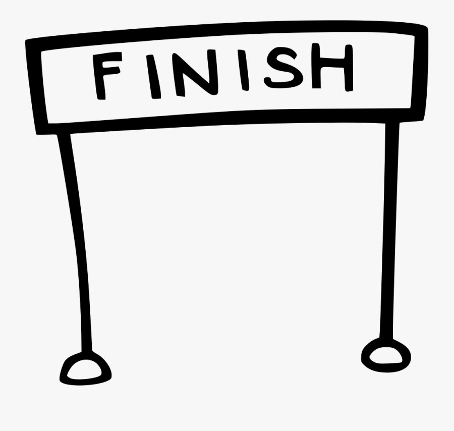 Finish Line Svg Png Icon Free Download - Finish Line Png Vector, Transparent Clipart