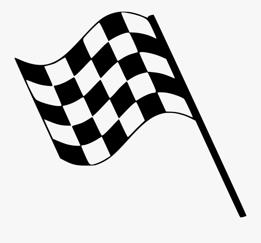 Clip Art Racing Flag, Transparent Clipart