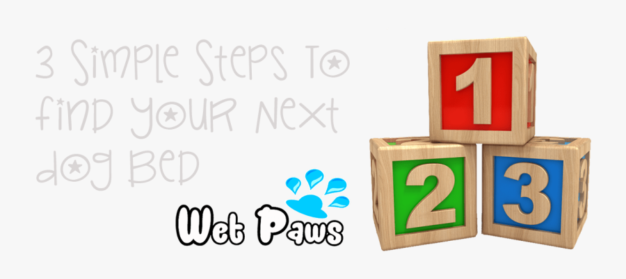 Make Your Dog Bed Simple 3 Step Process - Simple Rules, Transparent Clipart