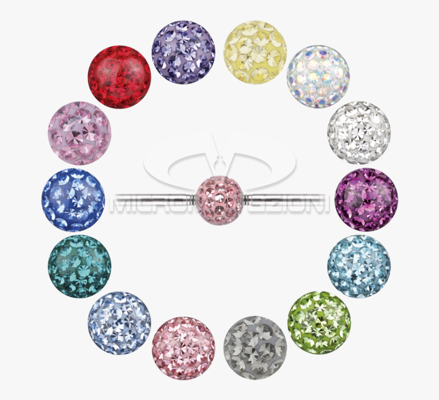 Crystal Ball Png - Barbell, Transparent Clipart