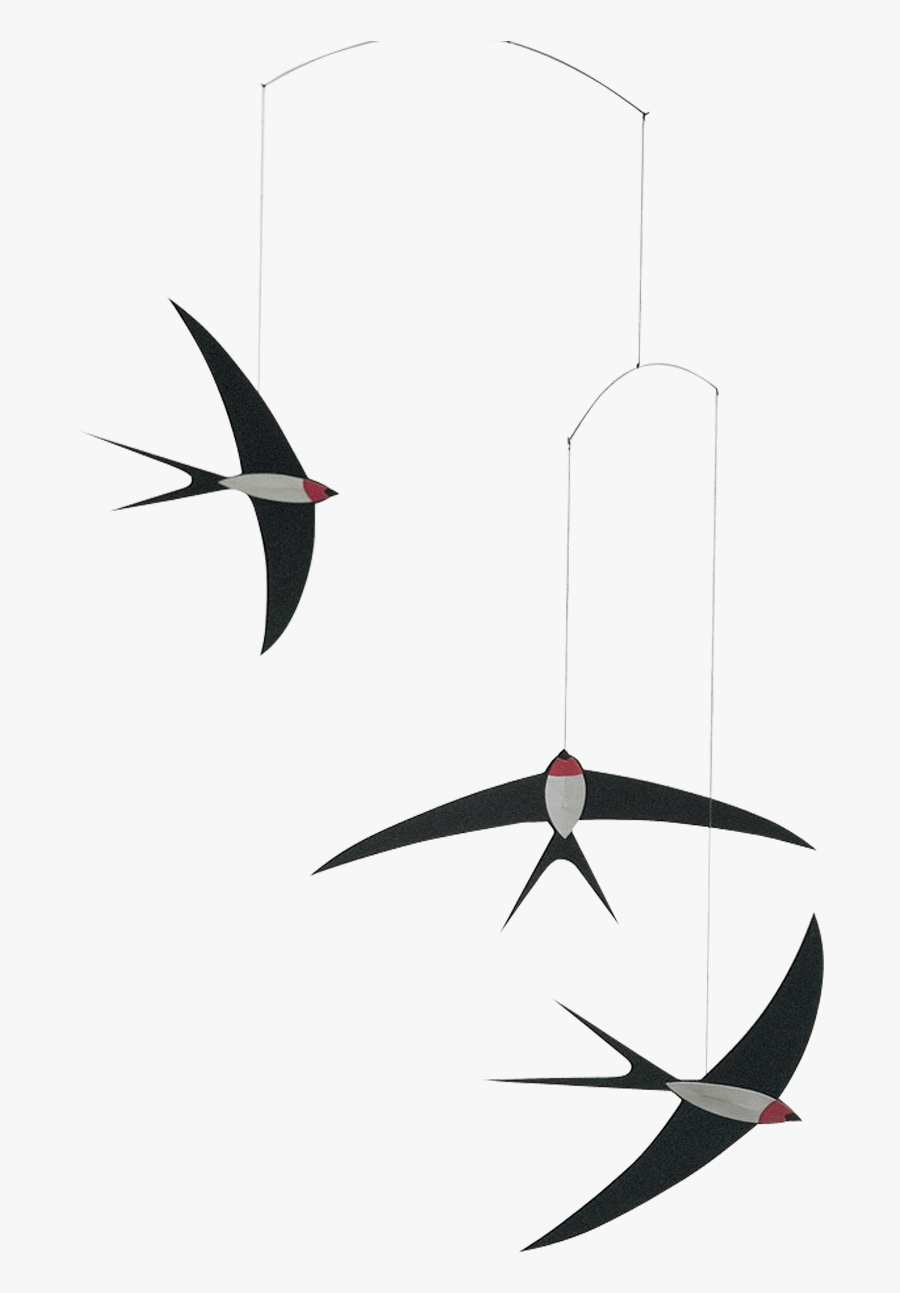 Hang This Mobile Over Your Bed Or Sofa To Recall The - Flensted Swallow Mobile, Transparent Clipart