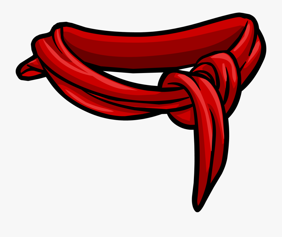 Image - Red Scarf Png, Transparent Clipart