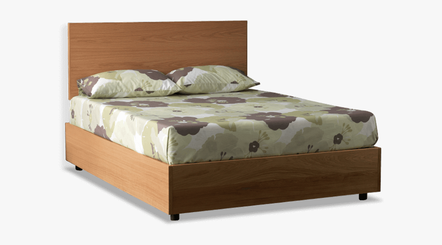Wooden Bed In Png, Transparent Clipart