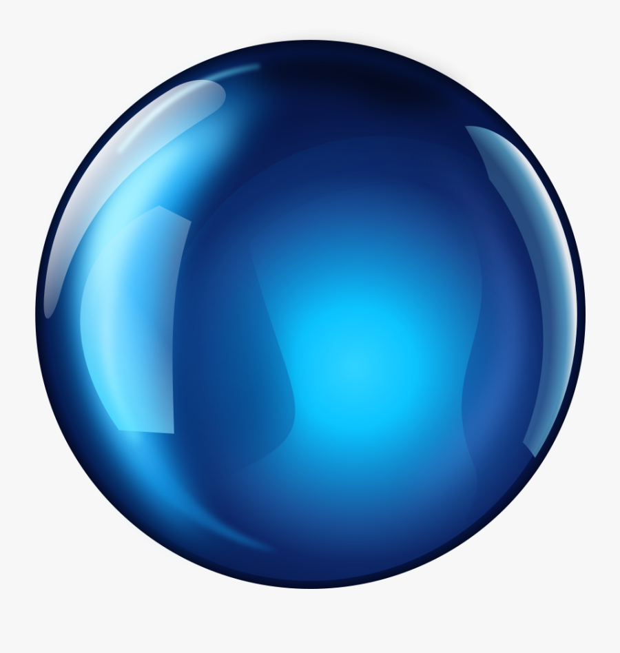 Crystal Ball Free Glass Balls Vector Clipart - Spheres Clipart, Transparent Clipart