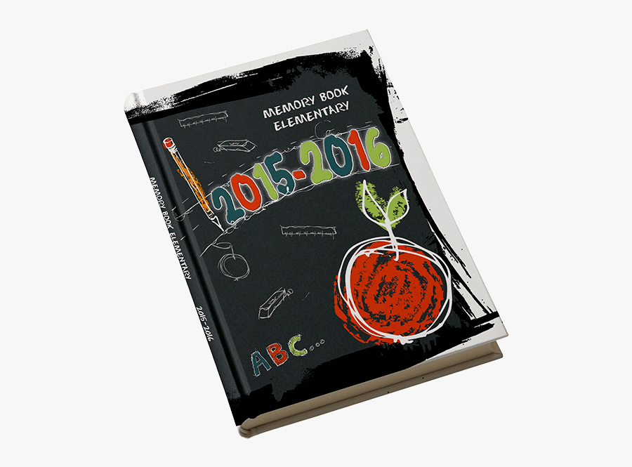Chalked Up Yearbook Cover - Flyer, Transparent Clipart