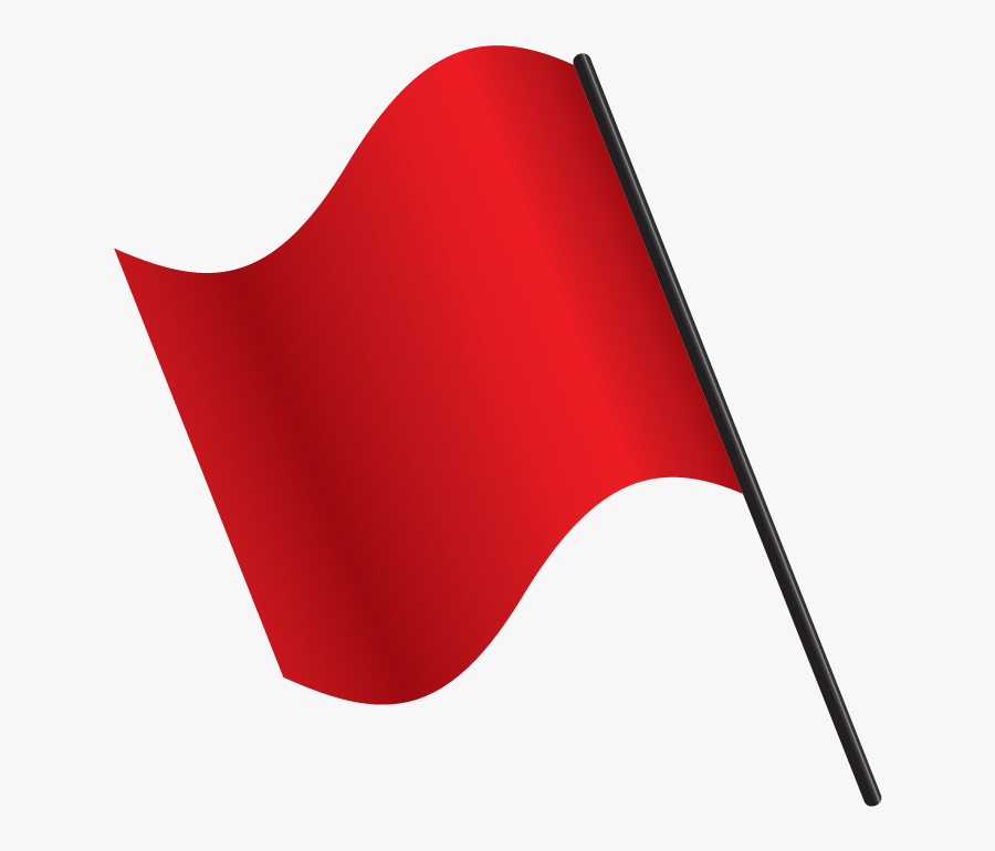 Respect The Amp Up - Red Flags Transparent, Transparent Clipart