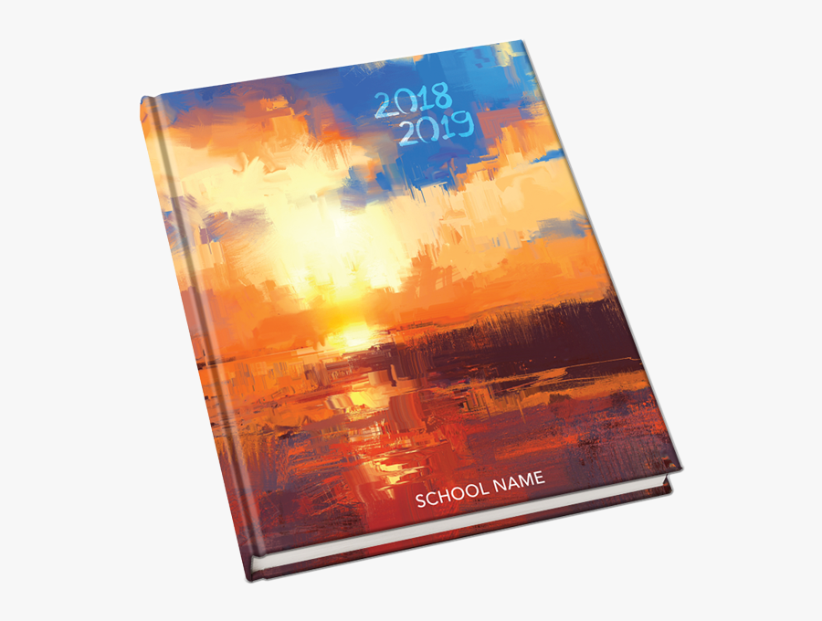 Clip Art Serene Backgrounds - Yearbook Covers 2019, Transparent Clipart