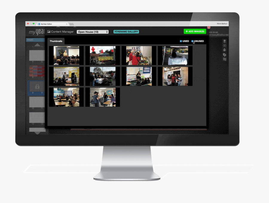 Computer Monitor, Transparent Clipart