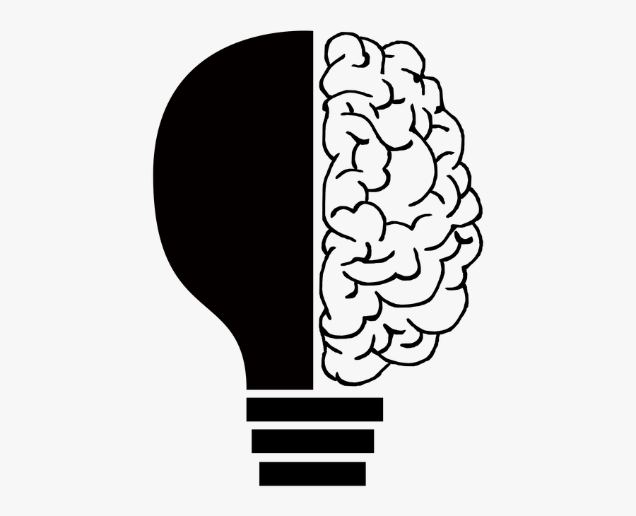 Brain, Mind, Psychology, Idea - Mind Black And White, Transparent Clipart
