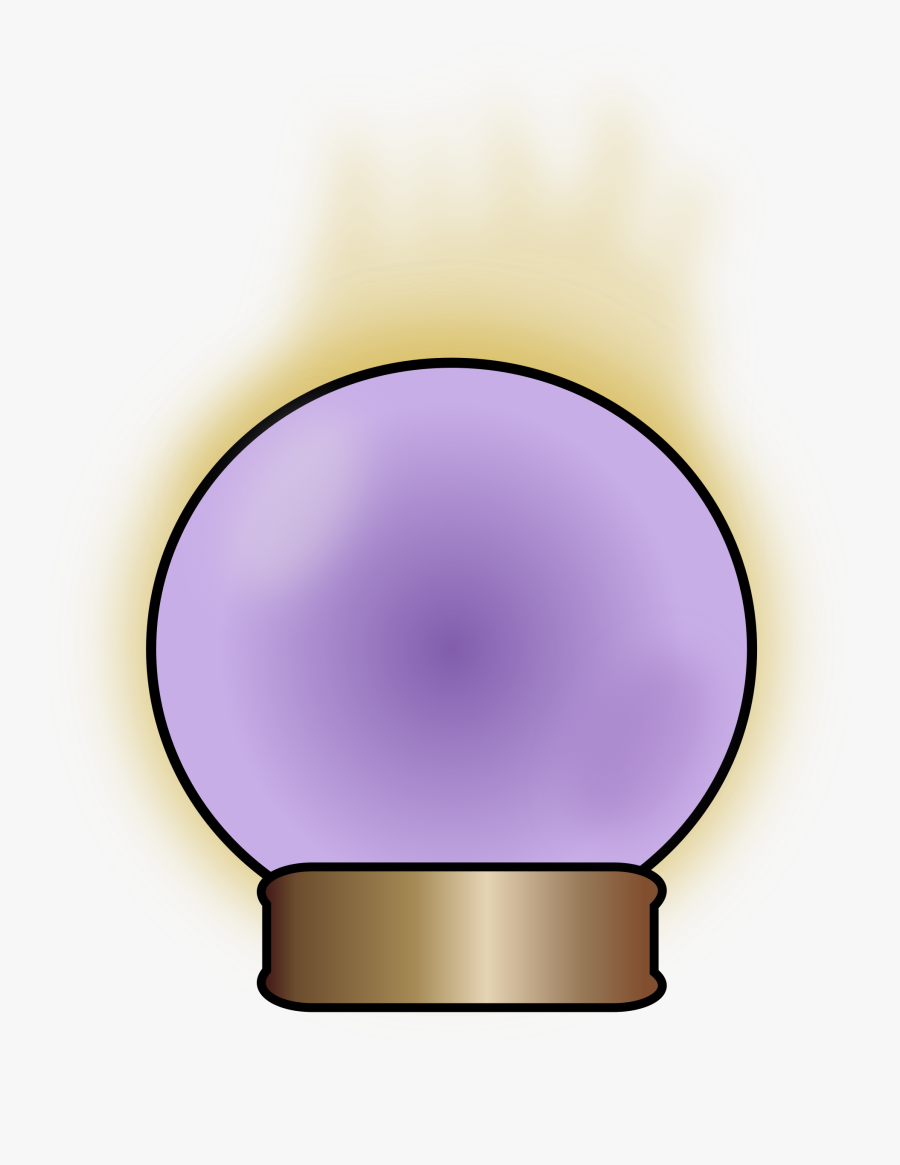 Crystal Ball Computer Icons Fortune-telling - Fortune Crystal Ball Png, Transparent Clipart