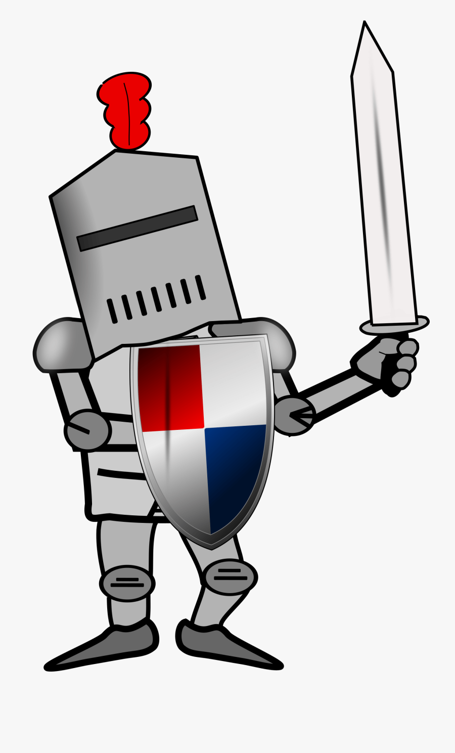 Thumb Image - Clipart Cartoon Knight Png, Transparent Clipart