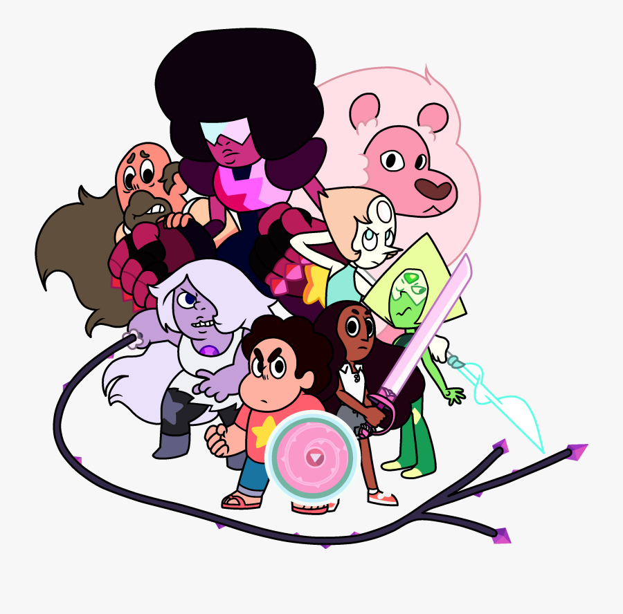 Updated Crystal Gems - Steven Universe Crystal Gems Png, Transparent Clipart
