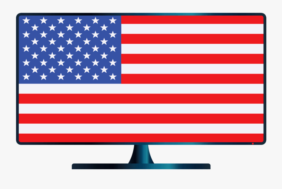 Usa Flag Clipart , Png Download - Cartoon Pictures Of American Flag, Transparent Clipart