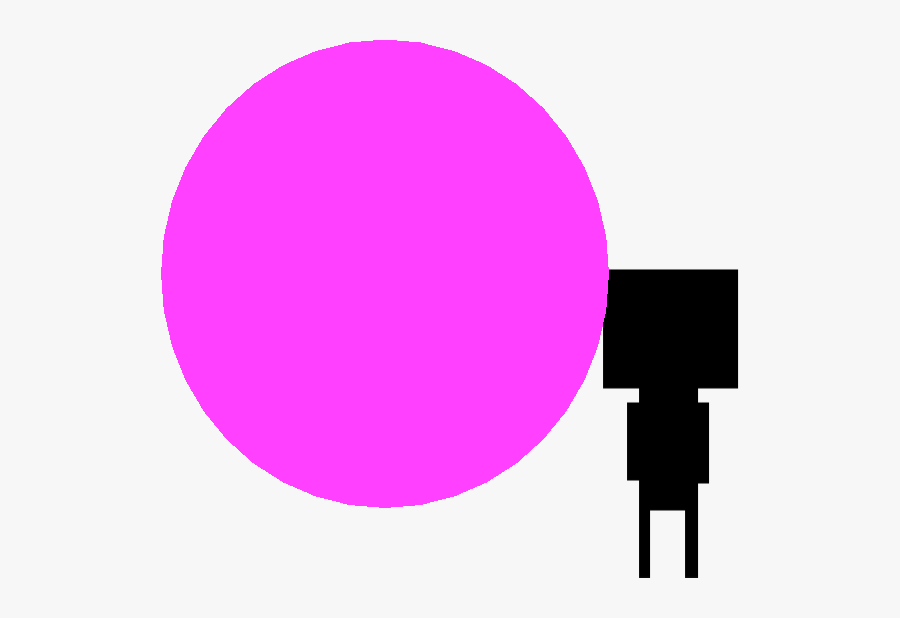 Man For Bubble Gum - Circle, Transparent Clipart