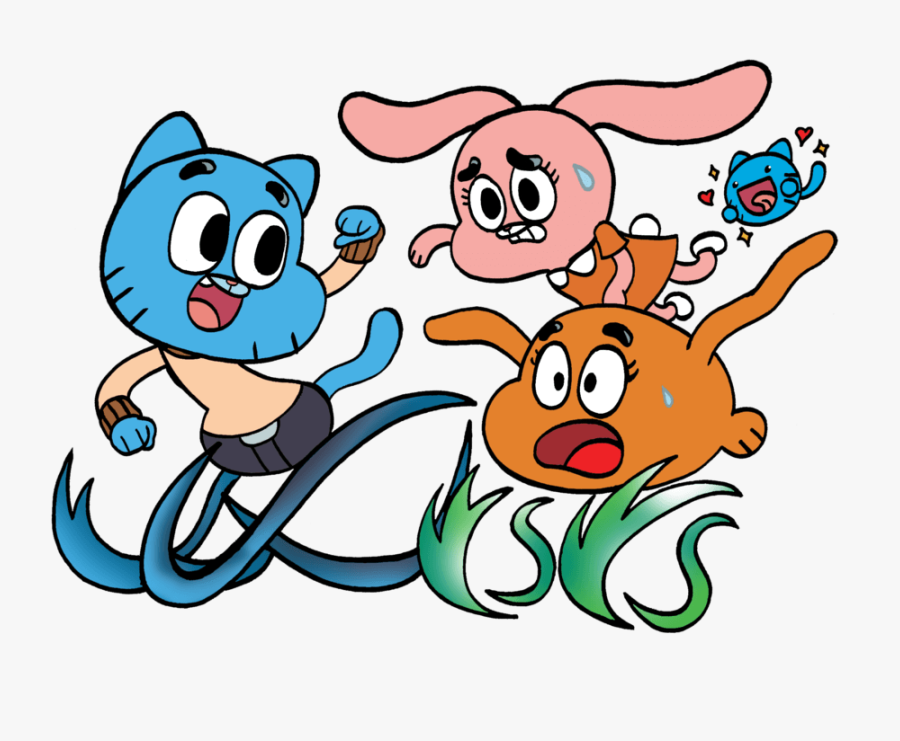 Sonic Clip Art - Amazing World Of Gumball Clip Art, Transparent Clipart