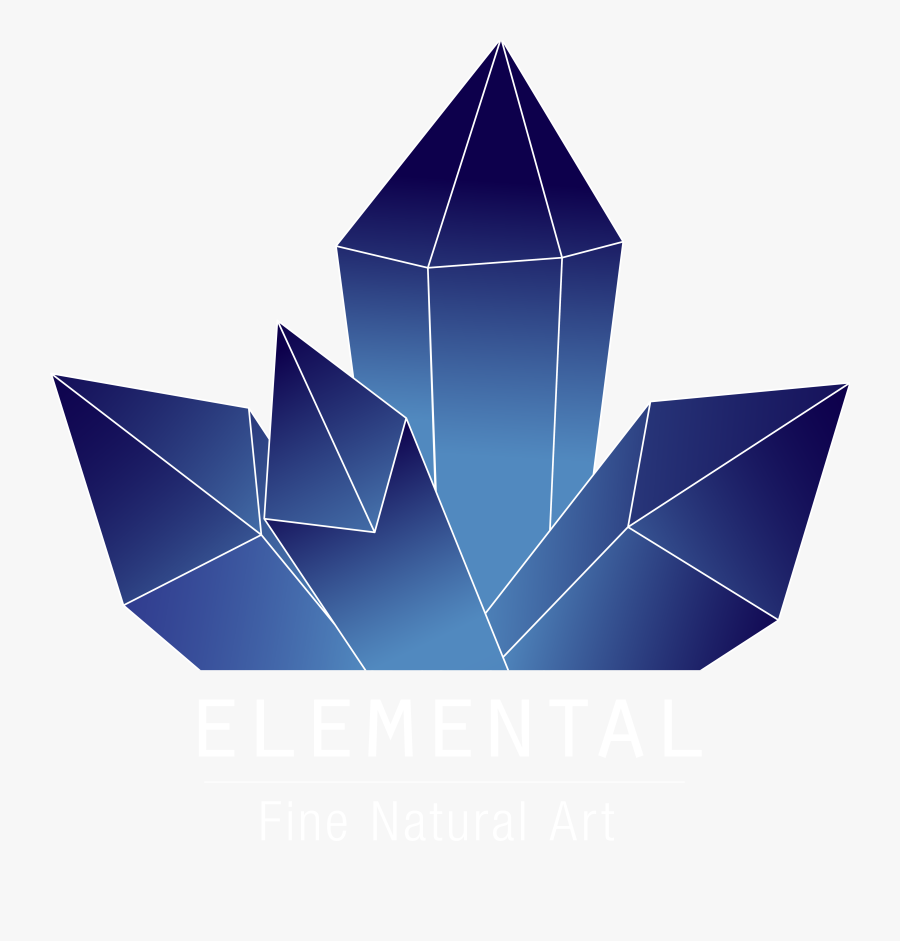 Crystal Clipart Mineral - Origami, Transparent Clipart