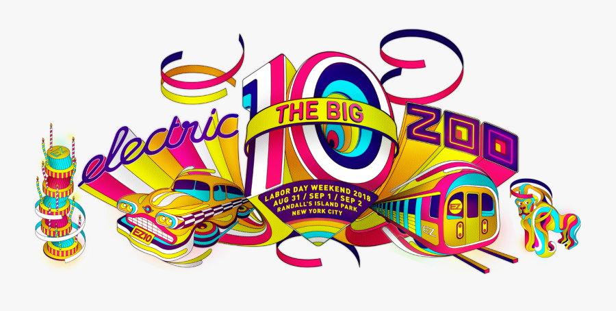 Electric Zoo 2018 Lineup, Transparent Clipart
